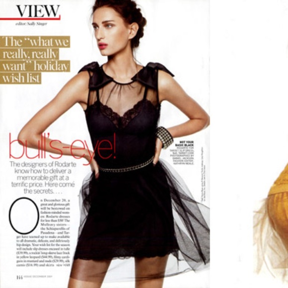 Rodarte for Target - (NWT) Tulle Slip Bow Dress - Picture 3 of 3